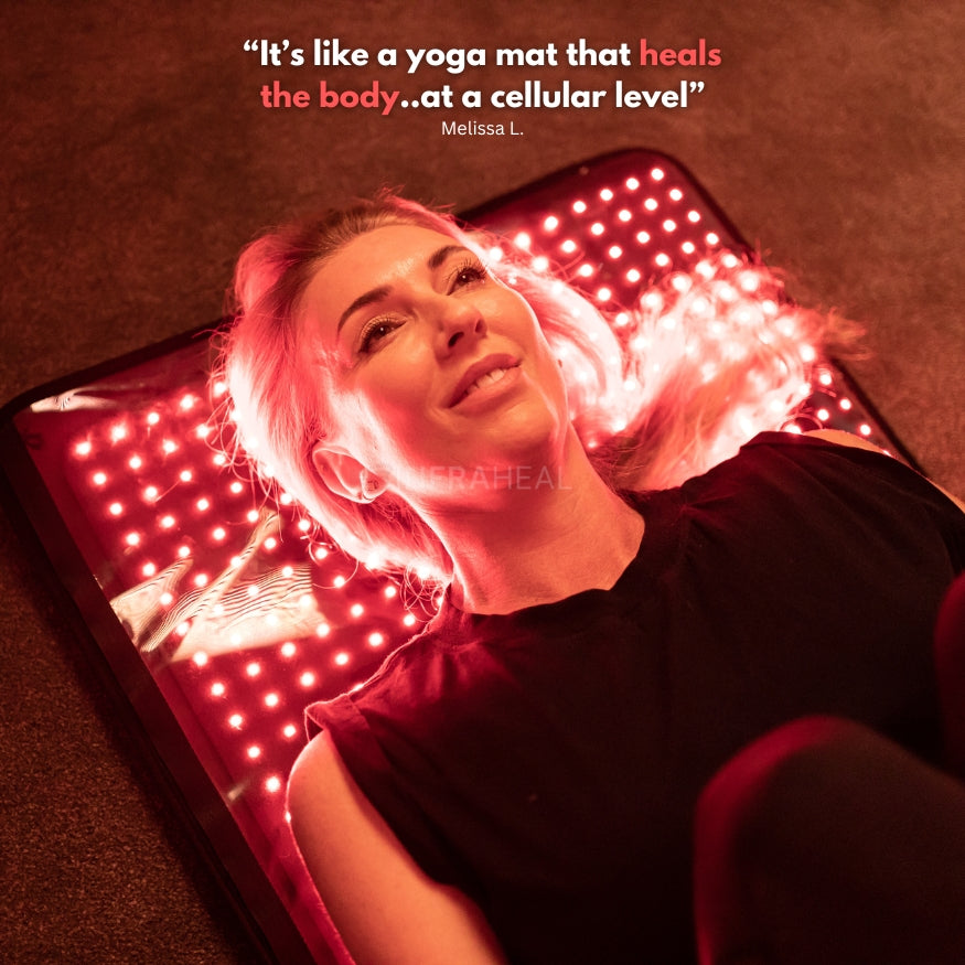 InfraHeal™ Red Infrared Light Mat: Full Body Treatment